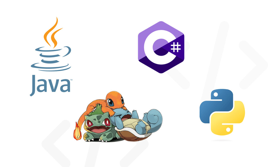 ◓ Bulbasaur, Squirtle czy Charmander? A raczej Java, C#, czy może Python? Co wybrać na start? Zostań programistą w 2024 roku!